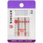 Agujas de ala para vainica, tamaño 100/16. JHB4B119 SINGER accesorios