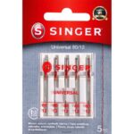 agujas universales tamaño 80/12 JHB4B117 SINGER accesorios