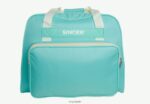 bolso tote de lona universal - verde azulado JHB4B98 SINGER accesorios