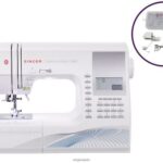 coser espacioso paquete de máquina de coser y prensatelas quantum stylist 9960 JHB4B2 SINGER máquinas