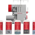 hd0450s paquete de prensatelas y serger de alta resistencia JHB4B19 SINGER máquinas