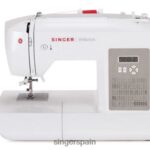 maquina de coser brillantez 6180 JHB4B47 SINGER máquinas