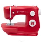 maquina de coser roja simple 3337 JHB4B75 SINGER máquinas