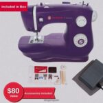 maquina de coser simple 3337 morada JHB4B74 SINGER máquinas - Image 2