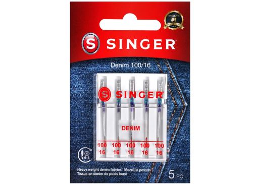 agujas de mezclilla, tamaño 100/16 JHB4B88 SINGER accesorios
