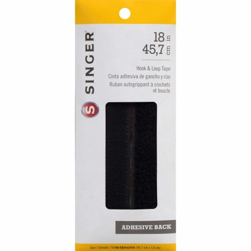 Cinta de velcro - negra JHB4B175 SINGER accesorios