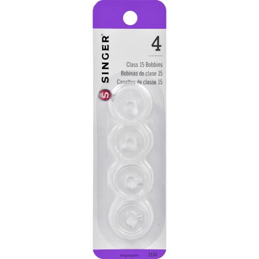 bobinas clase 15 - transparente JHB4B122 SINGER accesorios
