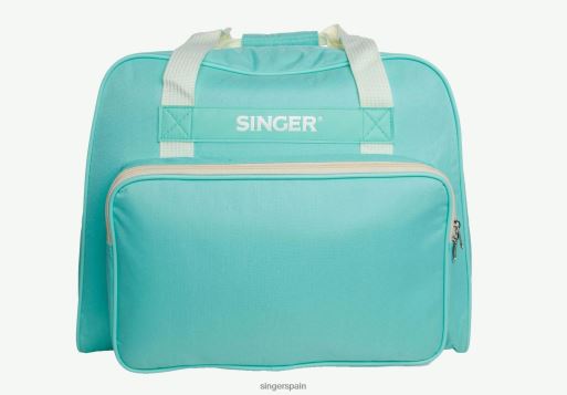 bolso tote de lona universal - verde azulado JHB4B98 SINGER accesorios