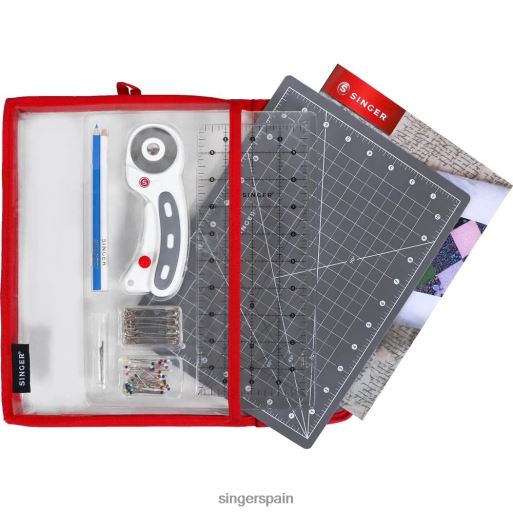 Kit para aprender a acolchar de 86 piezas JHB4B182 SINGER accesorios