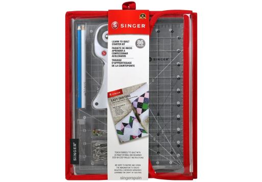 Kit para aprender a acolchar de 86 piezas JHB4B182 SINGER accesorios