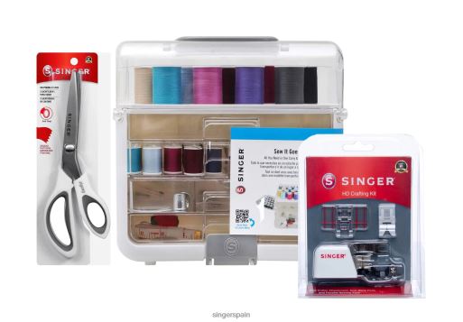 paquete de accesorios para manualidades sew-it-gos JHB4B184 SINGER accesorios