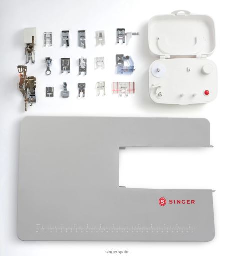 Paquete de accesorios de 19 piezas para máquinas mecánicas de servicio pesado JHB4B11 SINGER accesorios
