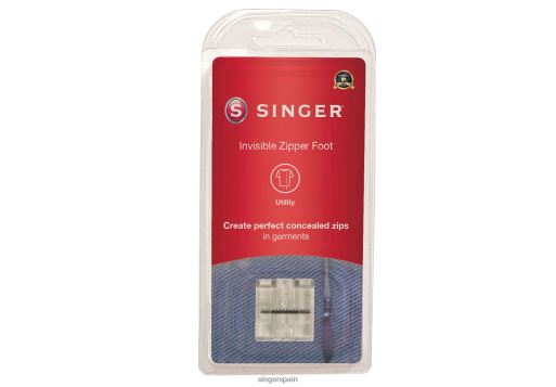 pie de cremallera invisible JHB4B104 SINGER accesorios