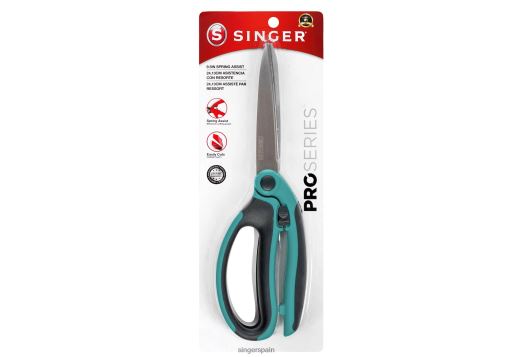 Tijera con resorte proseries de 9,5" con agarre cómodo JHB4B162 SINGER accesorios