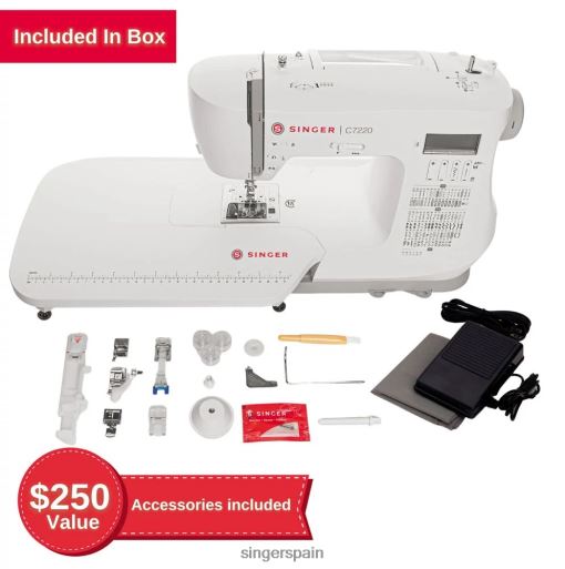 máquina de coser c7220 JHB4B52 SINGER máquinas