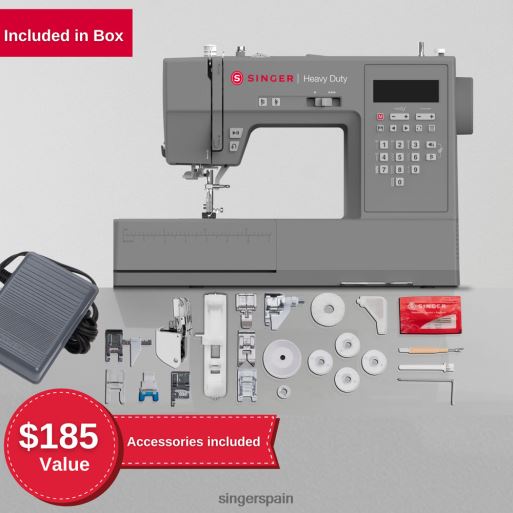 máquina de coser resistente 6700c JHB4B29 SINGER máquinas