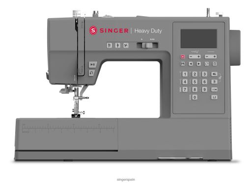 máquina de coser resistente 6800c JHB4B28 SINGER máquinas