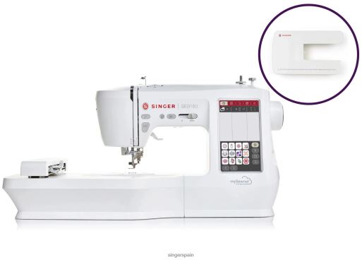 maquina de coser y bordar se9180 JHB4B39 SINGER máquinas