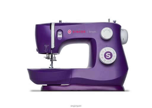 maquina de coser simple 3337 morada JHB4B74 SINGER máquinas
