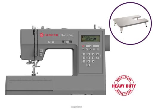 Máquina de coser resistente 6700c y mesa extensible. JHB4B10 SINGER máquinas