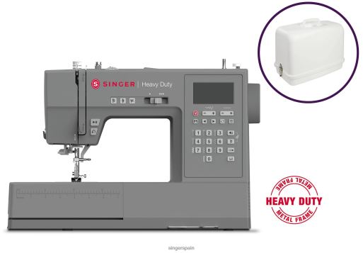 Paquete de estuche rígido para máquina de coser 6800c de alta resistencia JHB4B22 SINGER máquinas